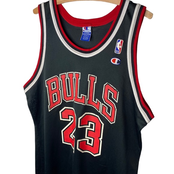 ウェア 90's Chicago BULLS JODAN 23 champion Vintage 90s Champion Authentic Chicago Bulls Michael Jordan
